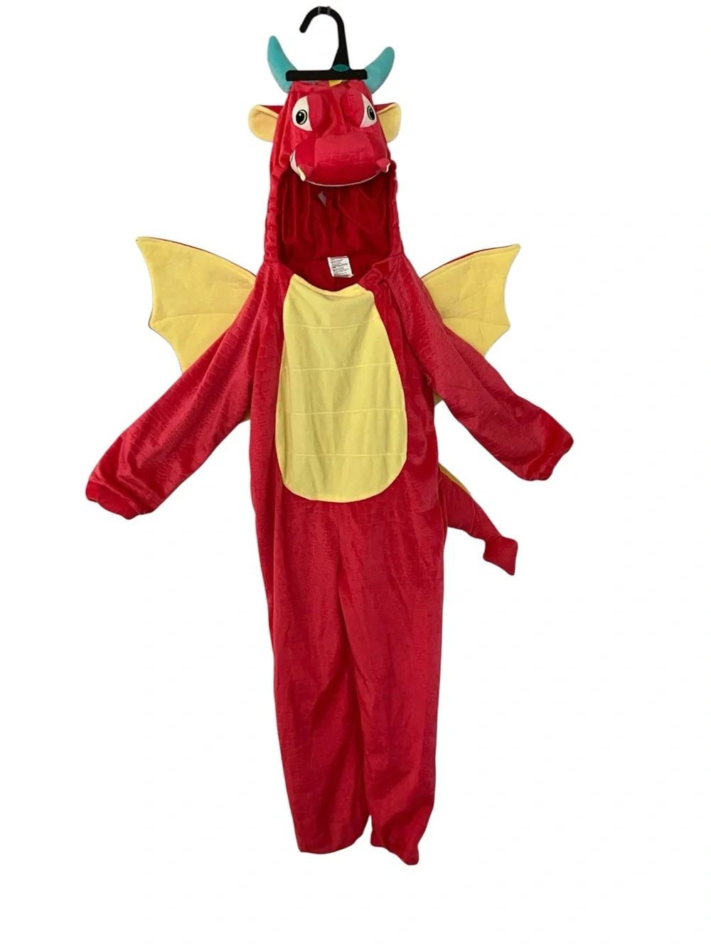 Target One Piece Red Yellow Dragon Halloween Costume Size 4-5T